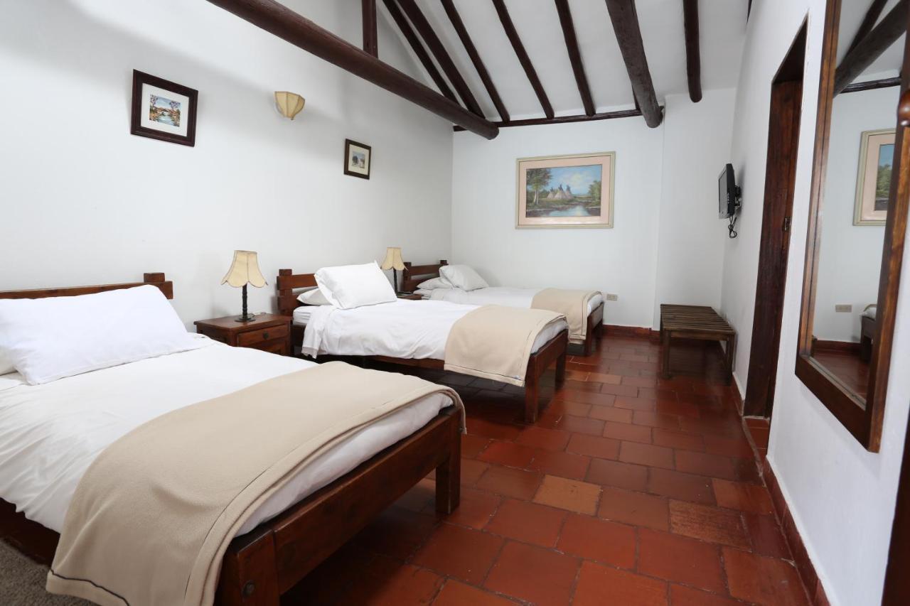Hotel Mesón de los Virreyes Villa de Leyva Exterior foto
